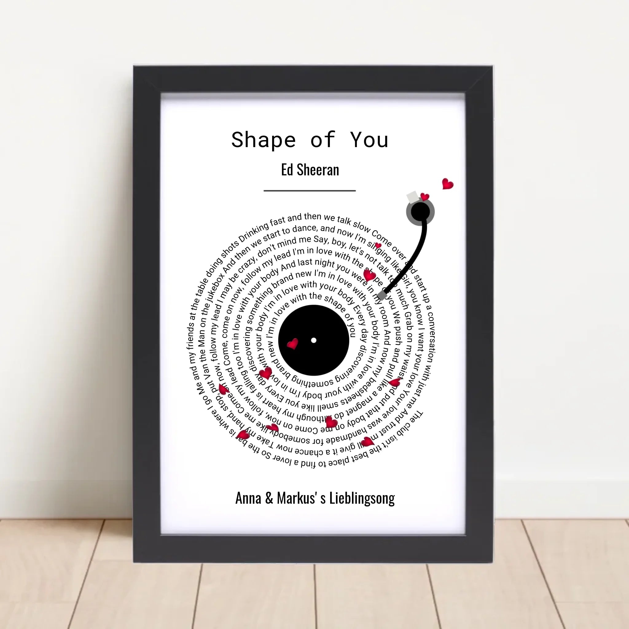 Weihnachtsgeschenk für Freund Lieblingssong Musikposter - Cantty