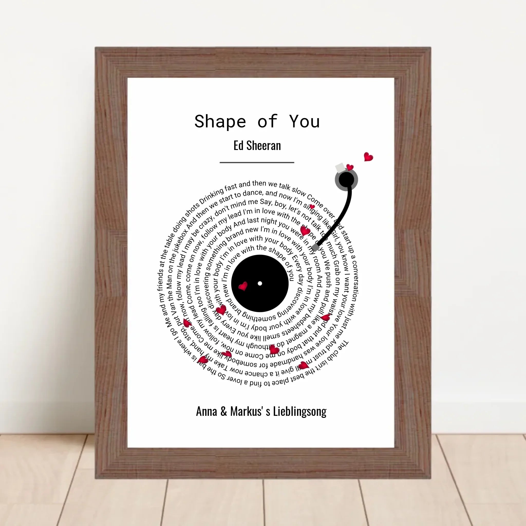 Weihnachtsgeschenk für Freund Lieblingssong Musikposter - Cantty