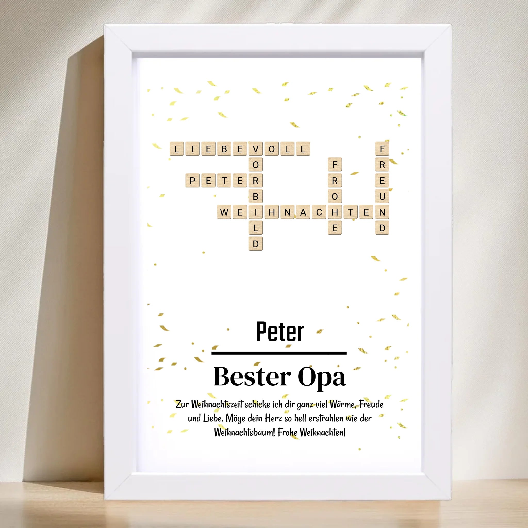Weihnachtsgeschenk für Opa Bild mit Definition - Cantty