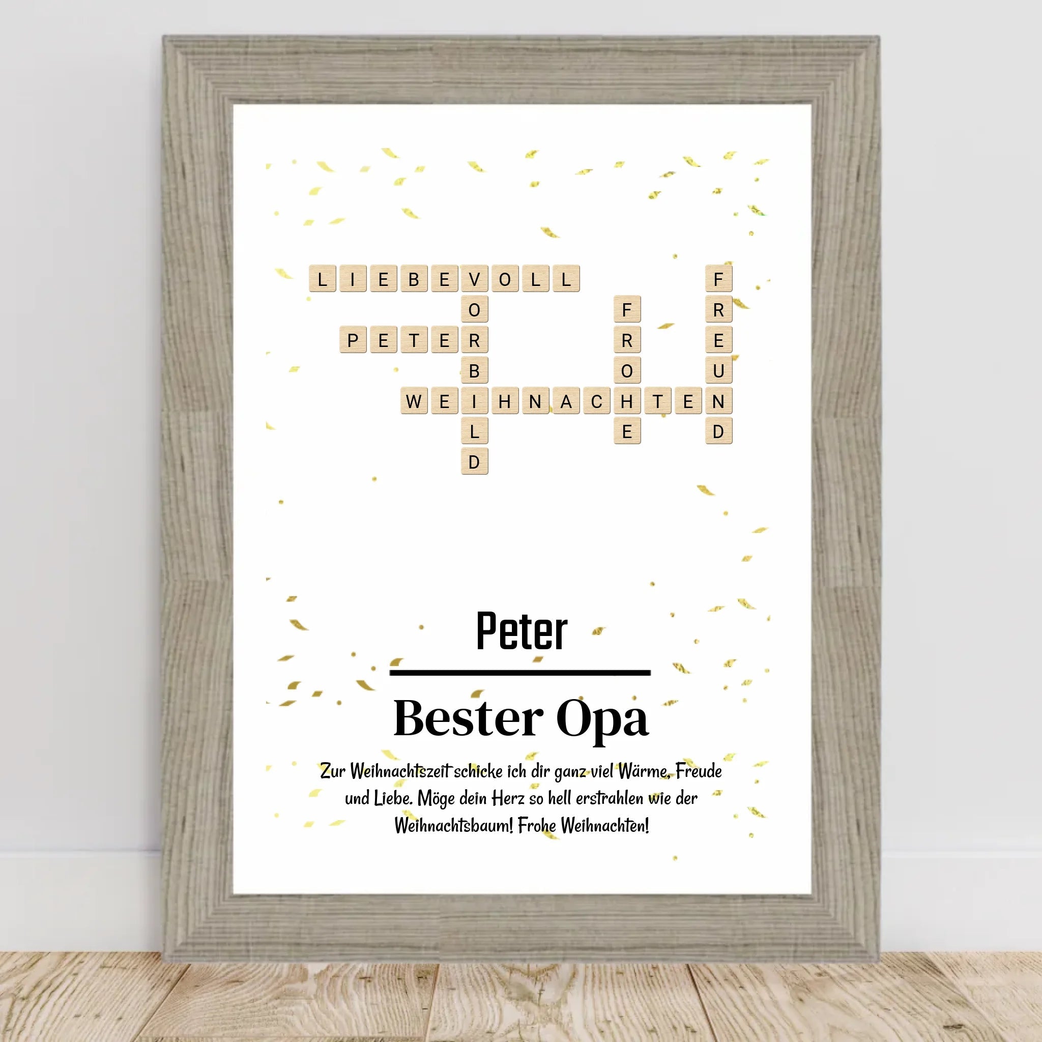 Weihnachtsgeschenk für Opa Bild mit Definition - Cantty