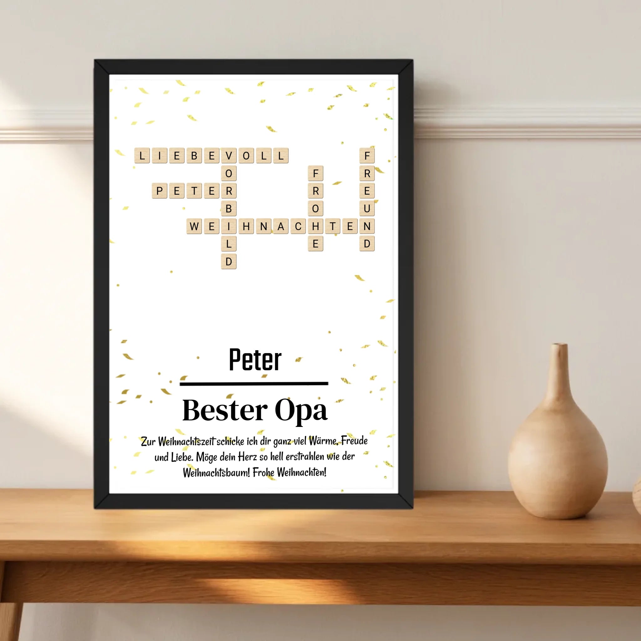Weihnachtsgeschenk für Opa Bild mit Definition - Cantty