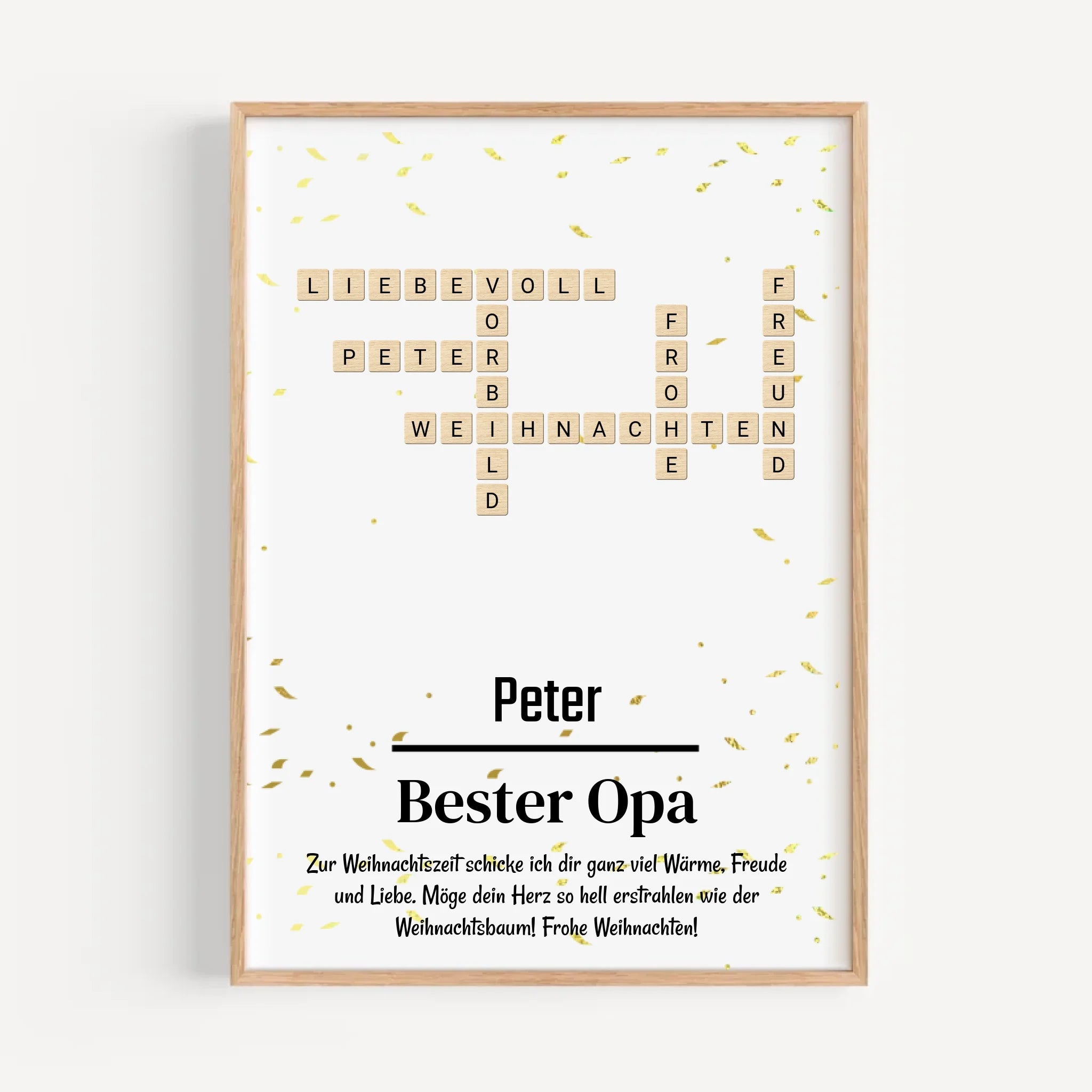 Weihnachtsgeschenk für Opa Bild mit Definition - Cantty
