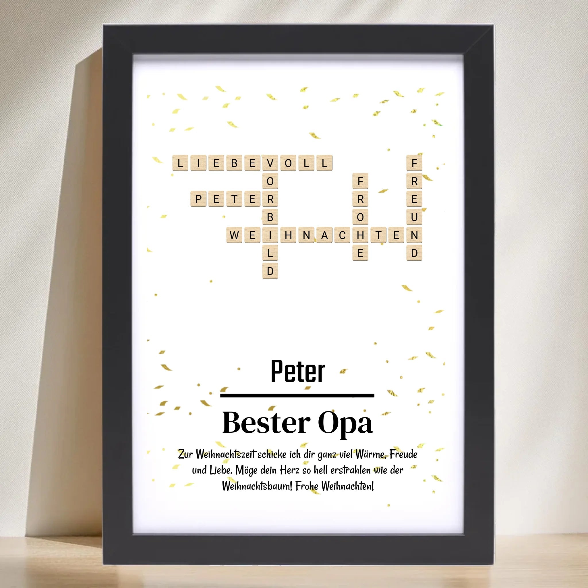 Weihnachtsgeschenk für Opa Bild mit Definition - Cantty