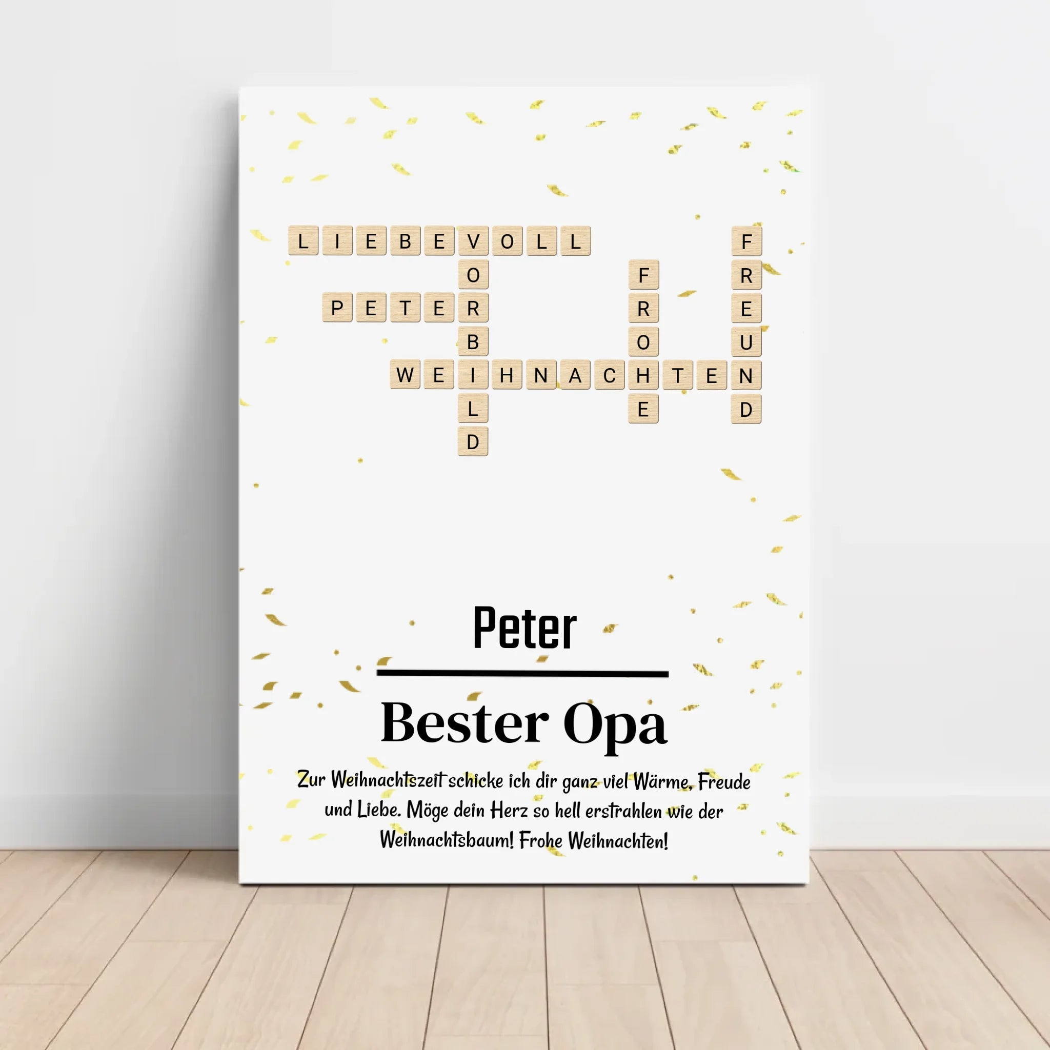 Weihnachtsgeschenk für Opa Bild mit Definition - Cantty