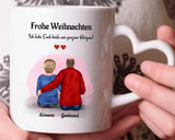 Personalisierte Tasse Geschenk für Oma Opa Weihnachten - Cantty