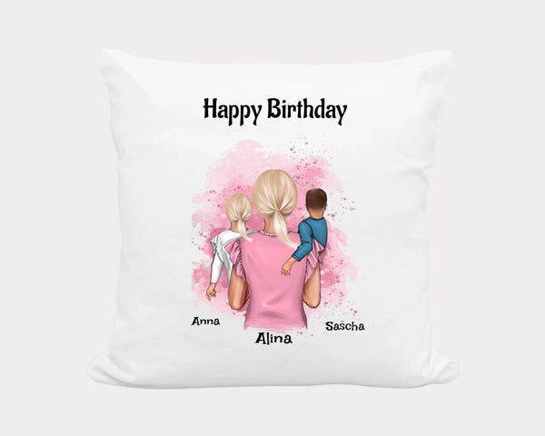 Geburtstag Geschenkidee personalisiertes Kissen für Tante - Cantty