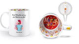 Lehrerin Weihnachtstasse Geschenk personalisiert - Cantty