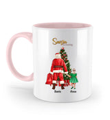 Weihnachtsgeschenk Tasse personalisiert für kleines Mädchen - Cantty